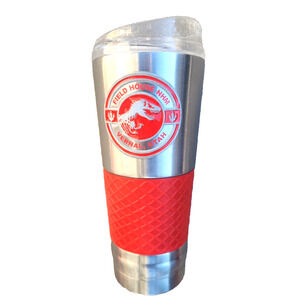 T Rex Dinosaur Travel Mug Stainless 18 Ounce Field House Vernal Utah